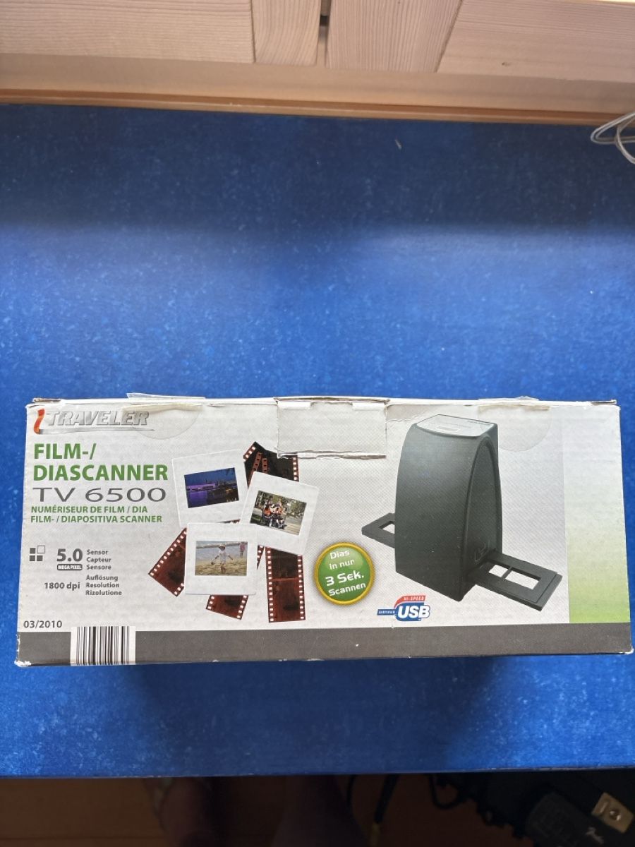 Scanner: Diascanner TV 6500 Neuwertig – Nuovo e nell'imballaggio originale da Bauma venduto da Olivia1510 2