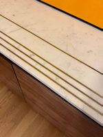 Buffet Maisons du Monde gamme Capuccino, Acacia et marbre