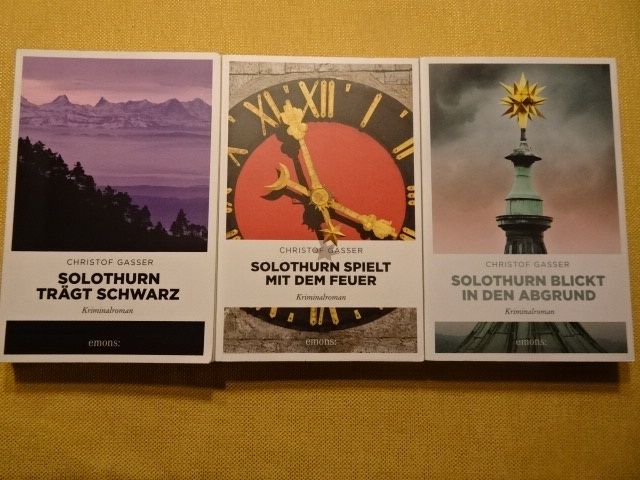 Bücher: 8 Titel zur Wahl von Christof Gasser - CH-Krimis aus SO – Gebraucht aus Oberweningen von Gerini 2