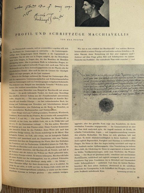 Riviste & Magazine: DU  SCHWEIZERISCHE MONATSSCHRIFT 1941 – Usato da locarno venduto da valeria012 2