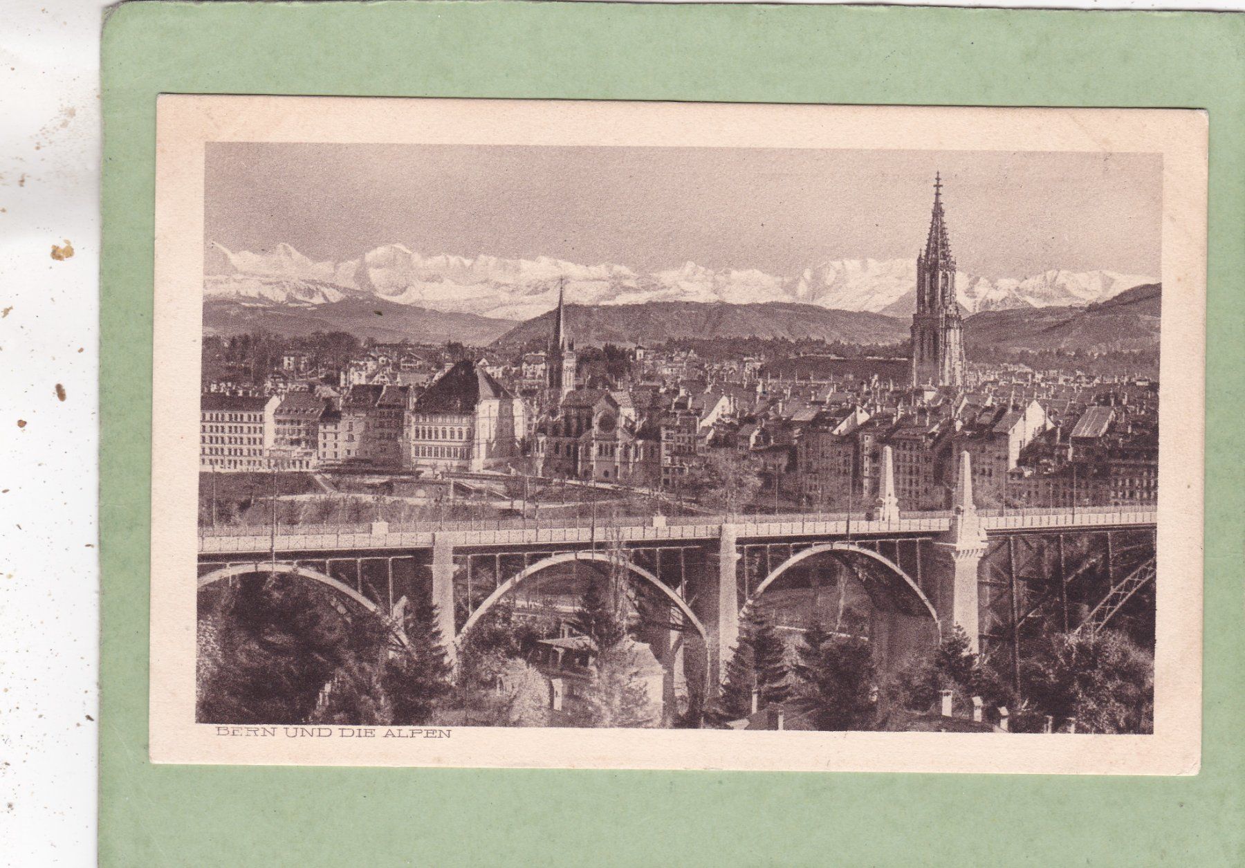 Cartes postales: Bern und die Alpen – D'occasion à Herisau par Lisegrat2008