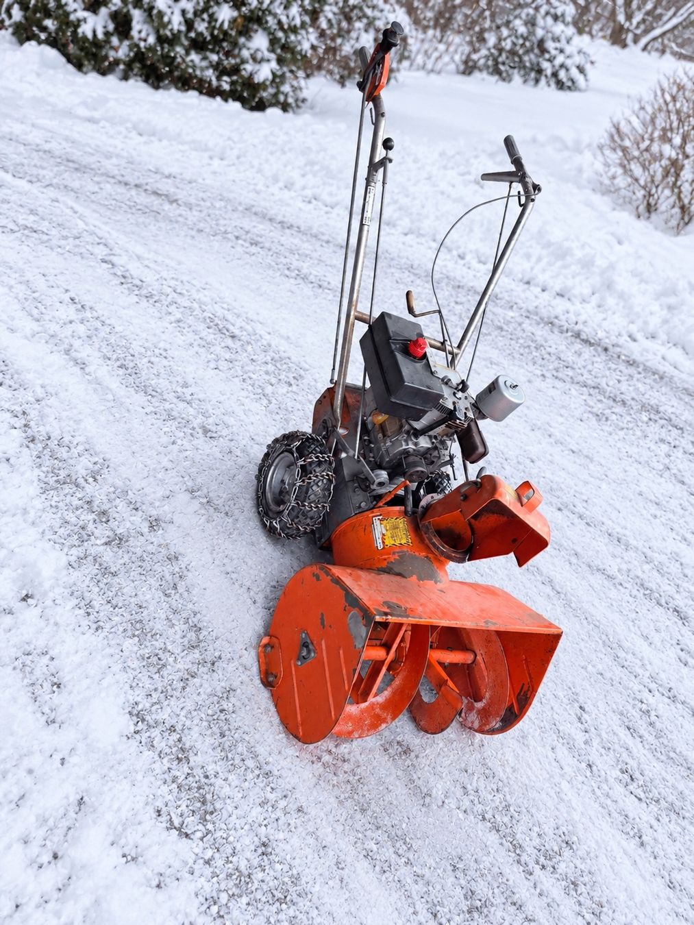Alle Maschinen: Benzin Schneefräse – Defekt aus Tagelswangen von Axel_36 5