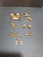 Modeschmuck Konvolut Ohrringe Anhänger gebraucht