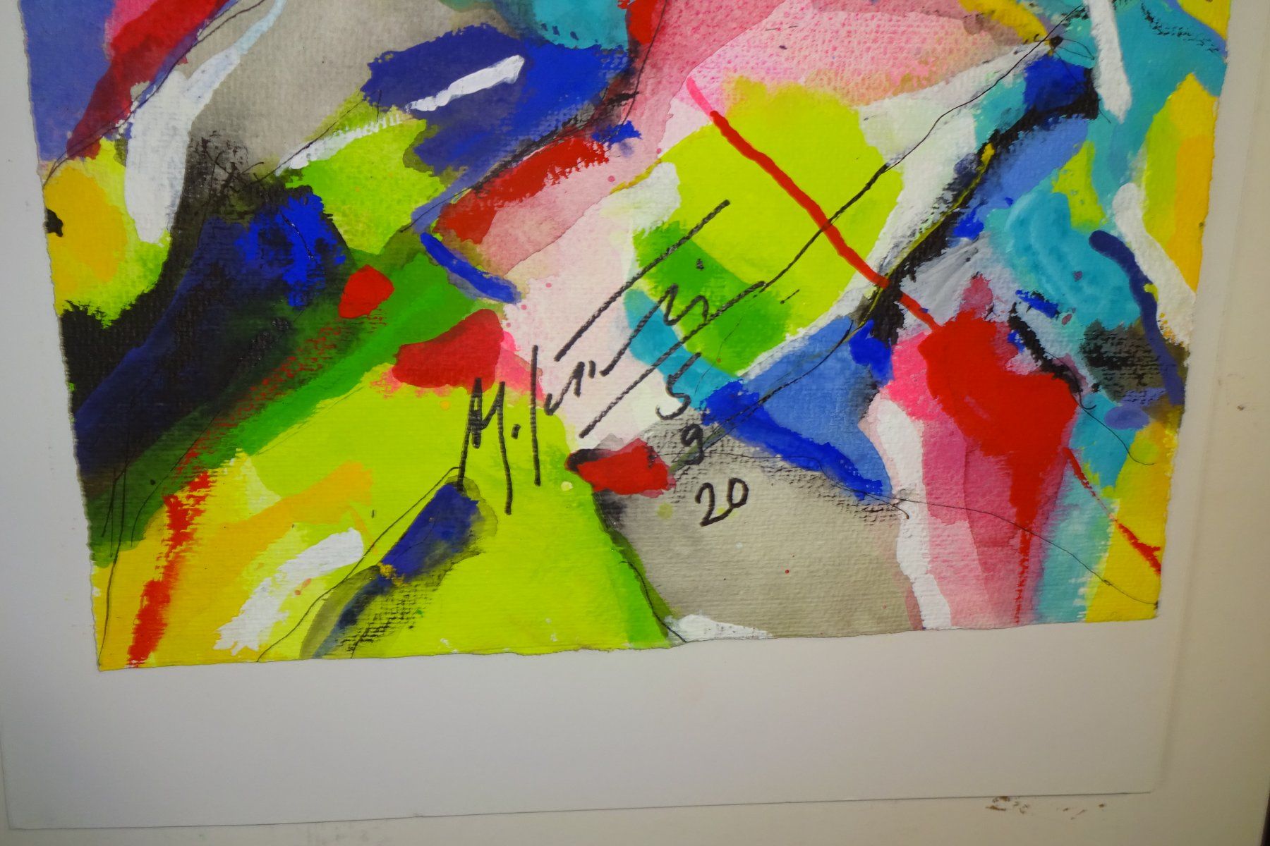 Dipinti: Original Gouache Gemälde 8273 – Usato da Zürich venduto da kunstkreis 1