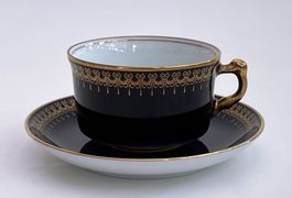 Gedeck*Tee / Kaffeetasse + Untertasse*Collection*ROMANOV*