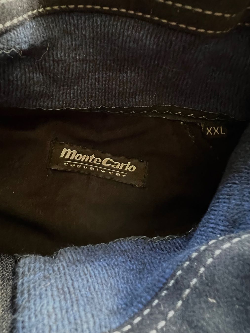 Maglioni & Felpe: MMC Mode Monte Carlo Herren Pullover L blau M Winter Pulli – Usato da Staad SG venduto da Chirrari 2