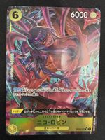 One Piece Nico Robin OP09-107 Rare Parallel NM