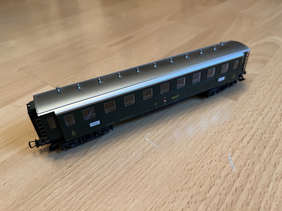 Trix Modellini di ferrovie: Trix Oldtimerwagen SBB – Usato da Gisikon venduto da ram_78bx 2
