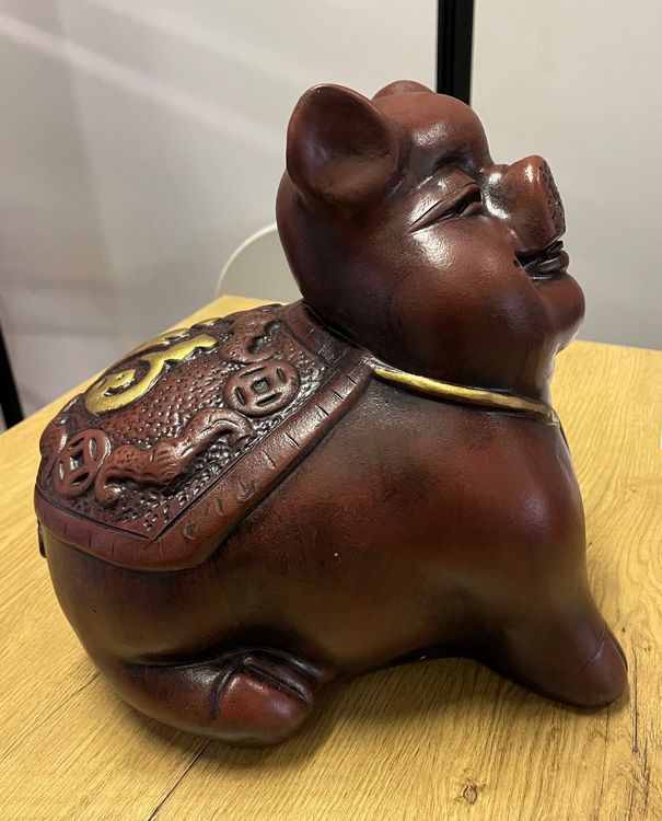Salvadanai: Glücksschwein / Sparschwein / Keramik – Nuovo (secondo la descrizione) da Solothurn venduto da auktion-schweiz 4