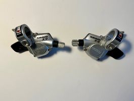 Manettes VTT SRAM X-9, 3x9 vitesses, parfait état!
