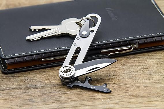 Coltelli tascabile: True Utility MINIMALIST Multitool | Messer Schlüsselanhänger – Nuovo (secondo la descrizione) da Berneck venduto da WEMATCO_GmbH 3
