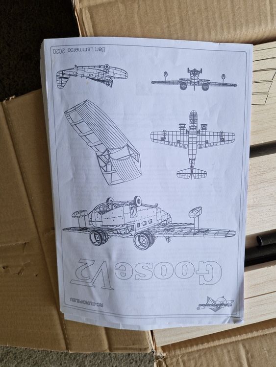 Grumman Goose V2 Holzbaukasten Kaufen auf Ricardo