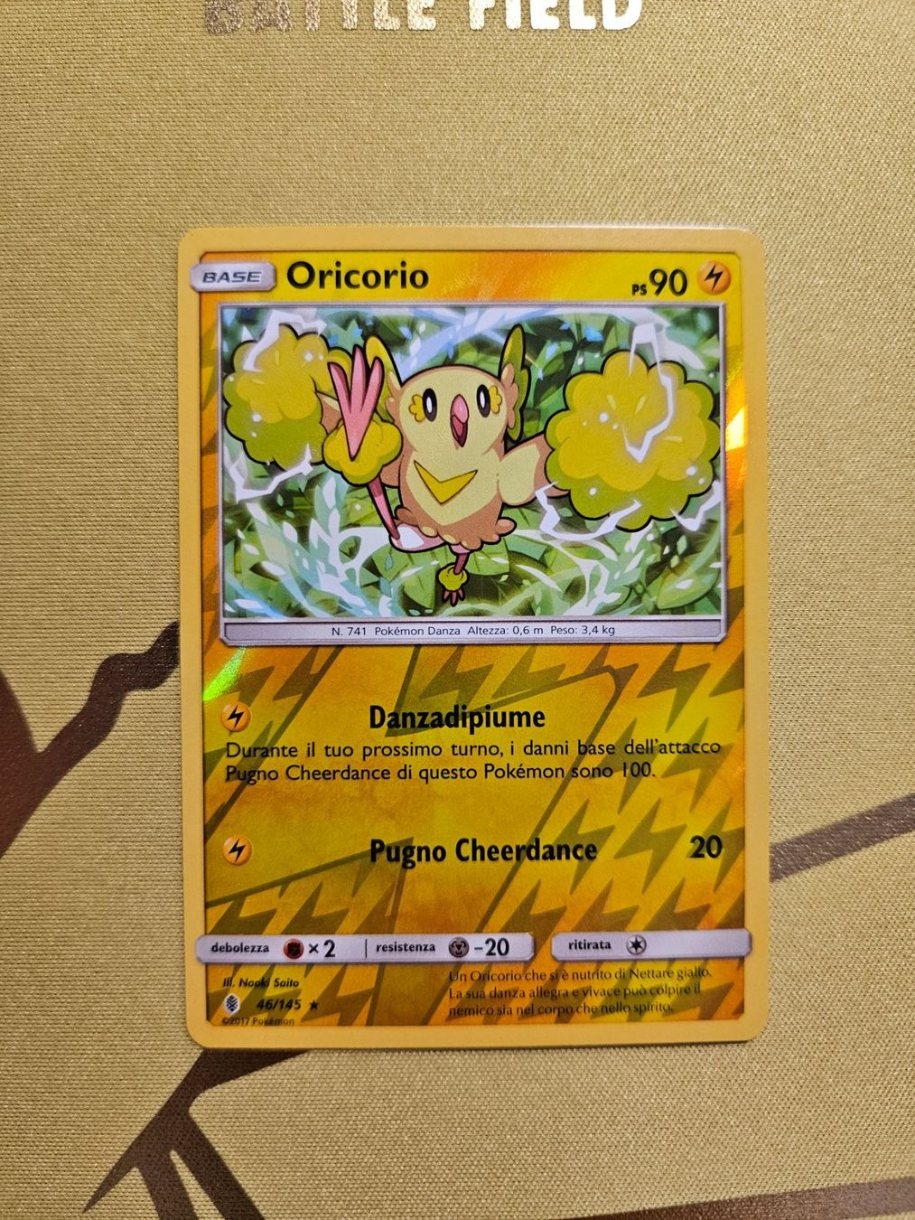 Pokémon Carte collezionabili: Guardians Rising - Oricorio – Usato da Bellinzona venduto da Pokemarco