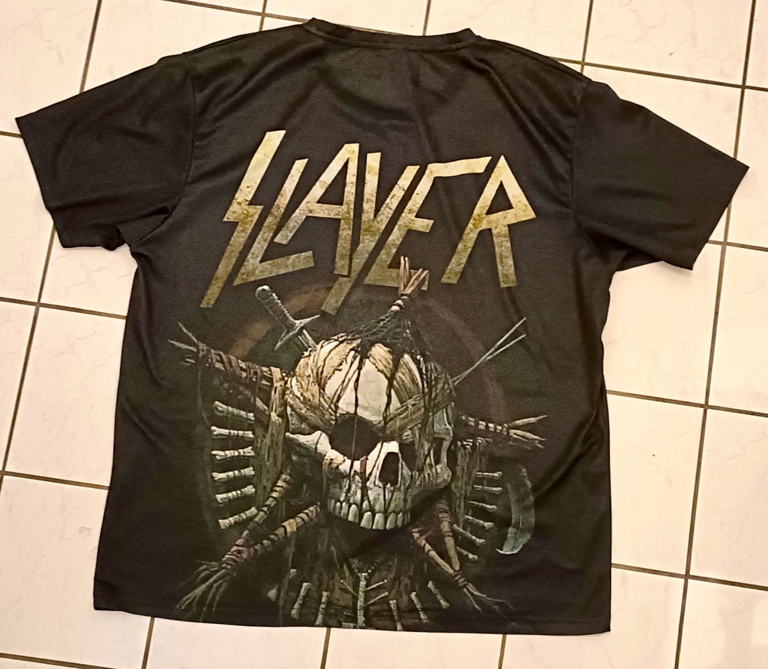 Canottiere & Pantaloni: SLAYER Bandshirt XXL – Usato da Luzern venduto da cryptonic79 1