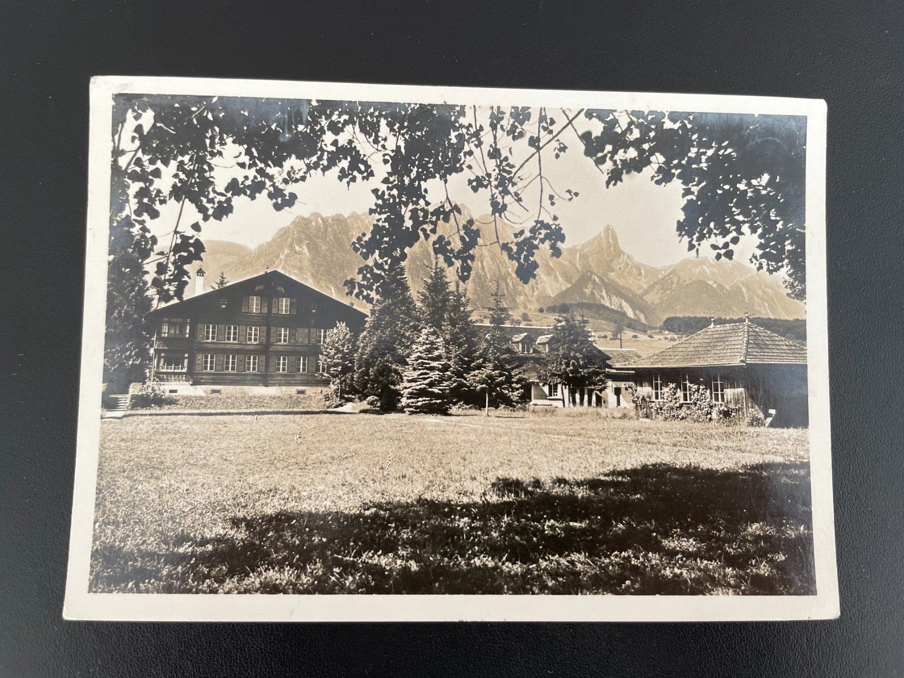Cartoline postali: AK BE Jugendheimstätte Gwatt, Thunersee, Thun – Usato da Thal venduto da Danny82