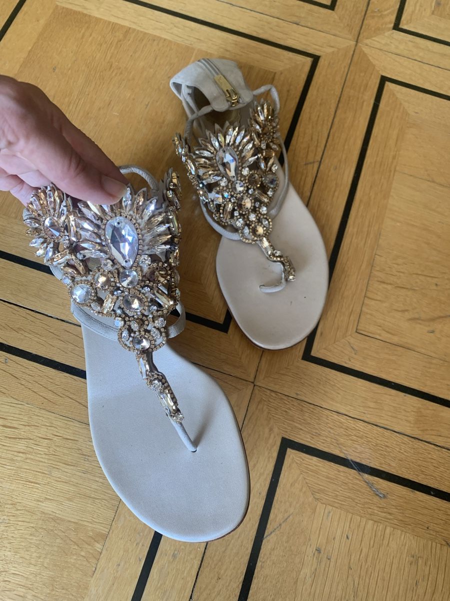 René Caovilla Scarpe da donna: René Caovilla sandales T39.5 – Usato da Lausanne venduto da Berry.M