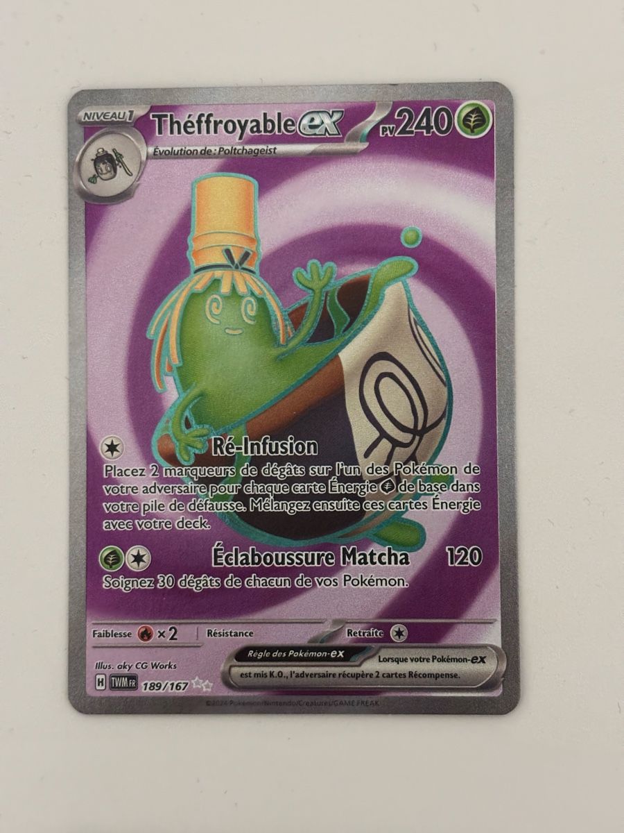 Pokémon Carte collezionabili: Carte Pokémon THEFFROYABLE Twm 189 – Nuovo (secondo la descrizione) da lausanne venduto da helderj