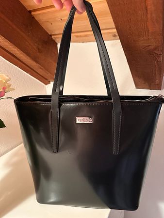 VENEZIA Luxus-Handtasche für Büro/City, Glattleder, Italien