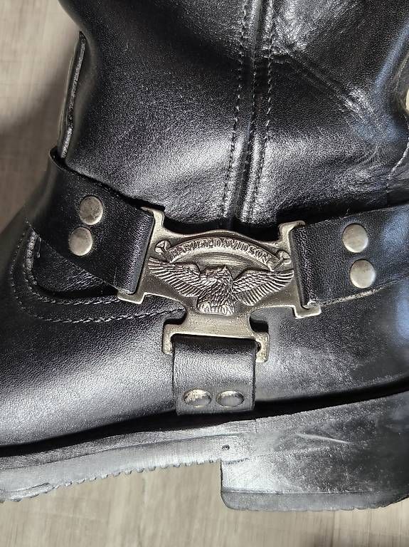 Scarpe da uomo: HARLEY Motorradstiefel Gr.42 – Usato da Schafisheim venduto da Kellerman1 1