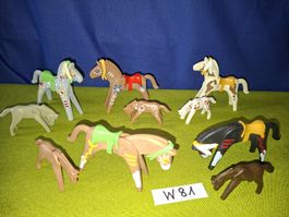 Playmobil Indianerpferde,Western W81