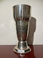 Pokal Velo-Club Oerlikon Jubiläum silberfarben 28 cm
