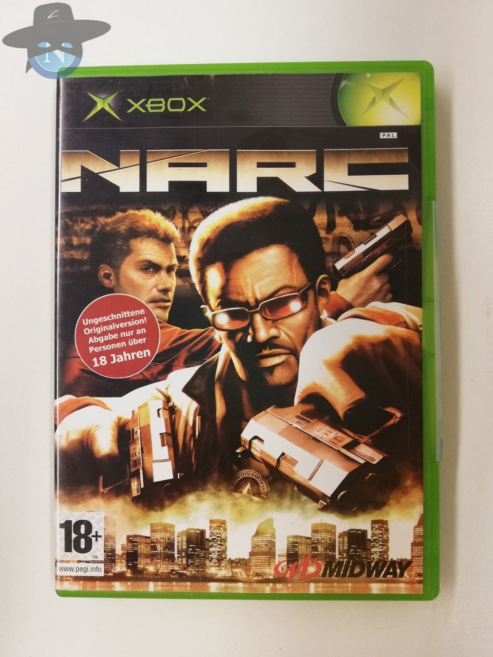 Microsoft Spiele: Narc / Xbox OG Classic – Gebraucht aus St. Gallen von zorro_dc