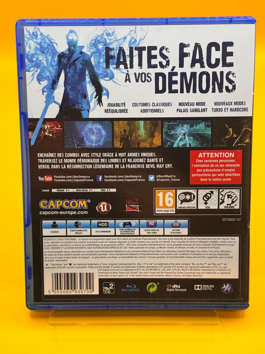Sony Giochi: Devil May Cry: Definitive Edition PS4 - FRA Version – Usato da Oberwil b. Zug venduto da silver2024 1