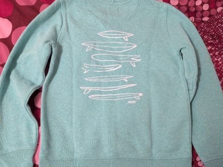 Pullover türkis, Awa Surf, XS/S