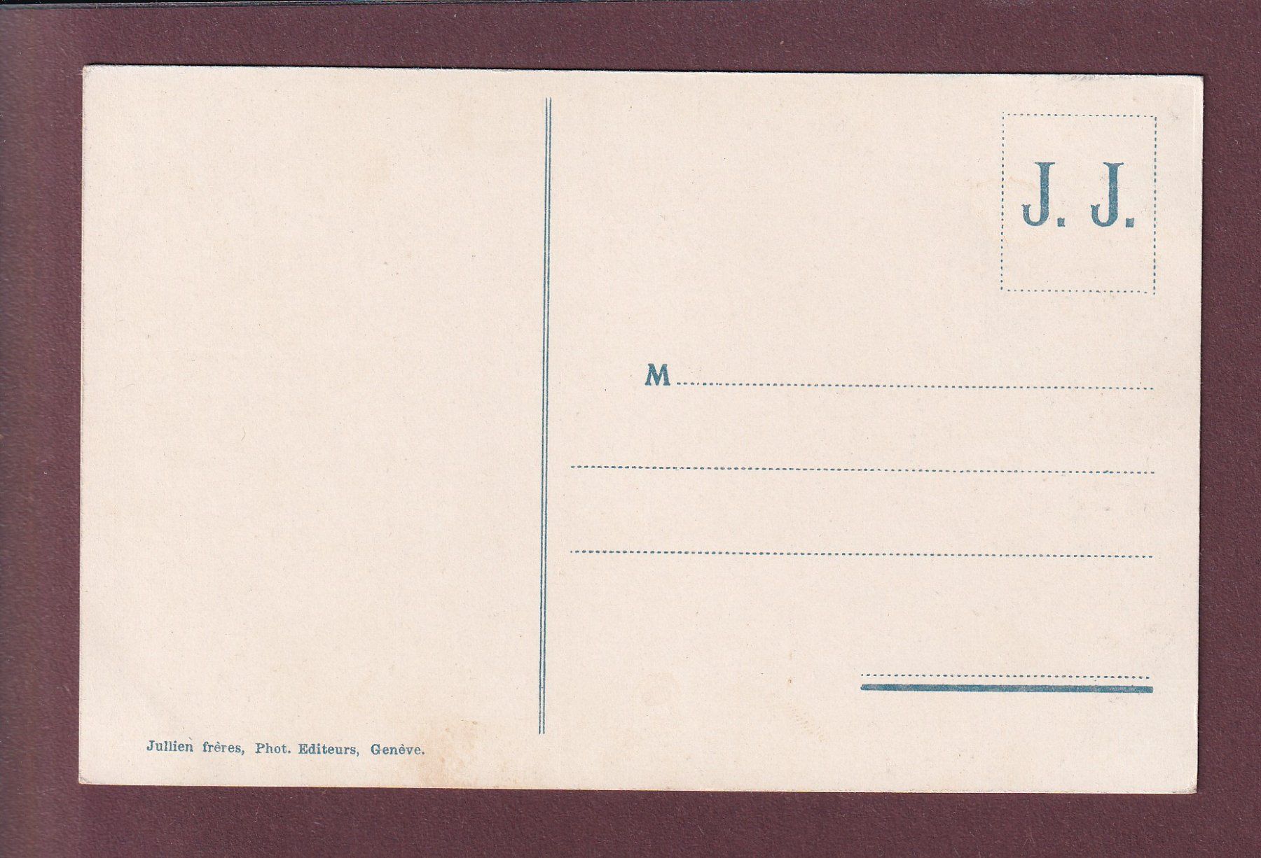 Cartoline postali: GENEVE - Monument Brunswick – Usato da Pully venduto da nicecards 1