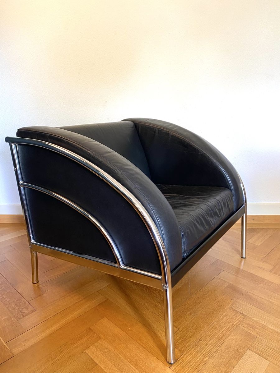 Sedie: Design Sessel Chair LC2 Corbusier Stil – Usato da Olten venduto da sportwelt 3