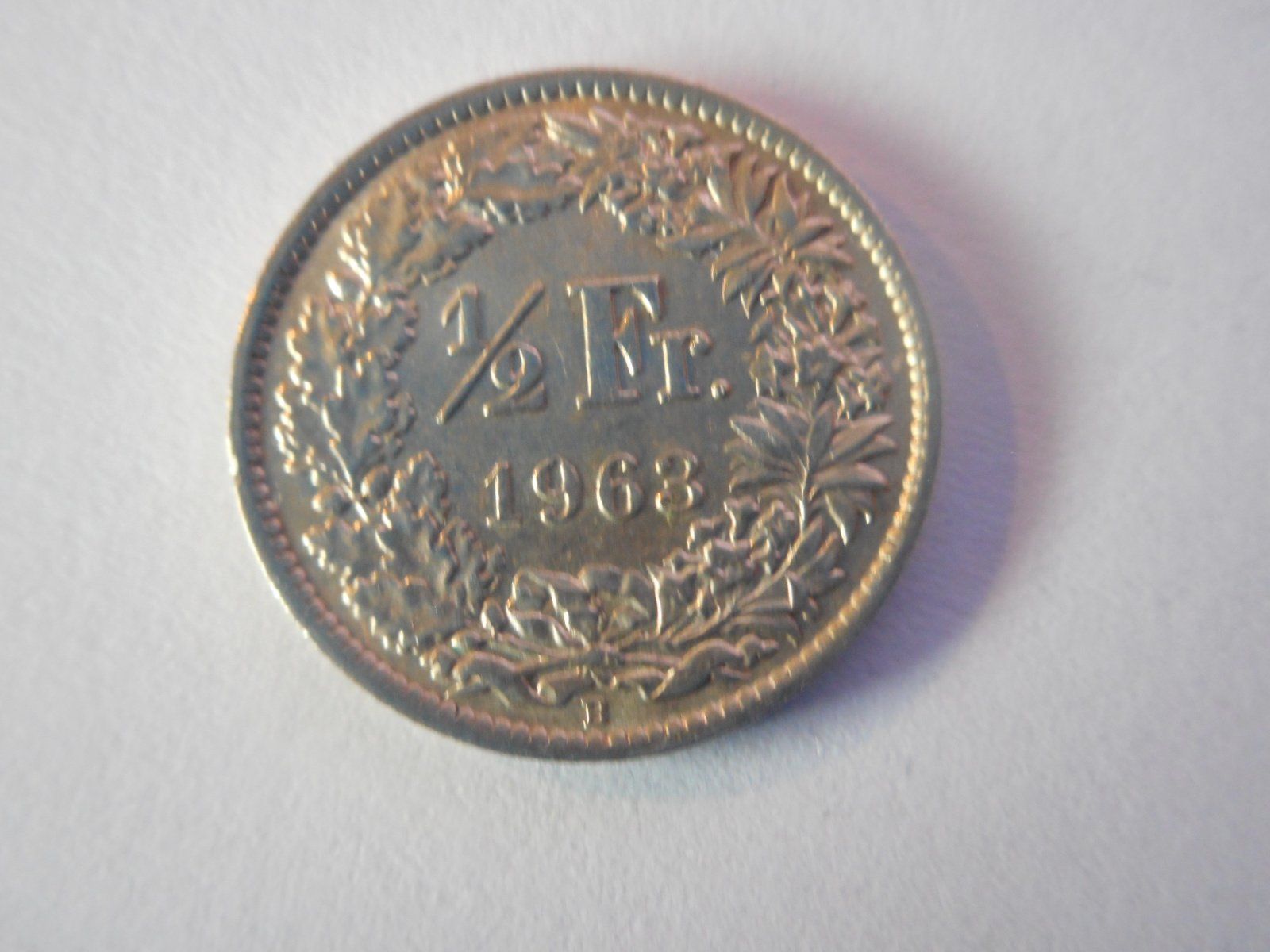 Alle Münzen: 50 Rp. 1963 silber – Gebraucht aus Kriegstetten von pizlad2010