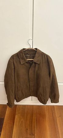 WILDLEDER Jacke Gr L
