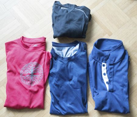 4 Sport-Shirts: 2x T-shirt 1xPolo 1x langärmlig Kappa Wilson
