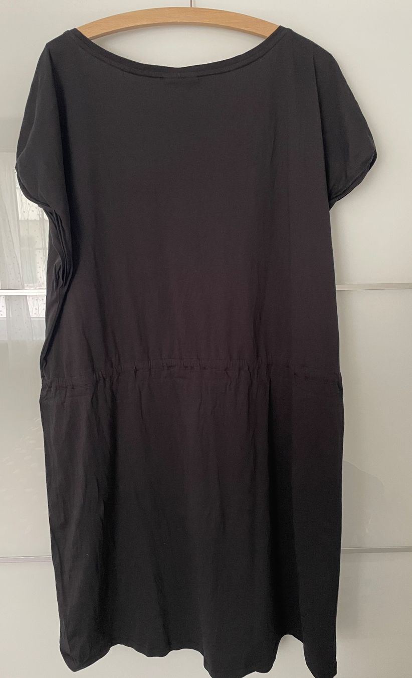 Only Vestiti: Baumwollkleid schwarz, Grösse XL / 54 – Usato da Gümligen venduto da soleil149 1