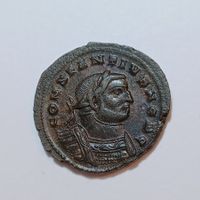 Follis (grosse römische Bronzemünze) Constantius I. 293-305