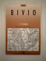 Landeskarte der Schweiz 1:25000 – BIVIO – 2000