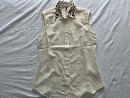 Damen Top "Benetton" Farbe crème Grösse M