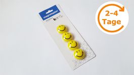 Magnete Smiley 4 Stück, 40 mm