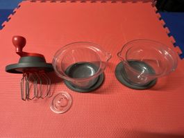 Handmixer Betty Bossi Küchenblitz mit zwei Behältern 