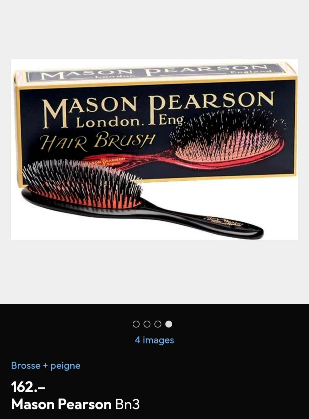 Altro per la cura dei capelli: Brosse à cheveux Mason Pearson BN3 – Usato da Les Acacias venduto da Dame_Shakti 1