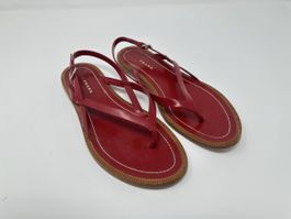 Prada Sandalen, Rot, Top Zustand 