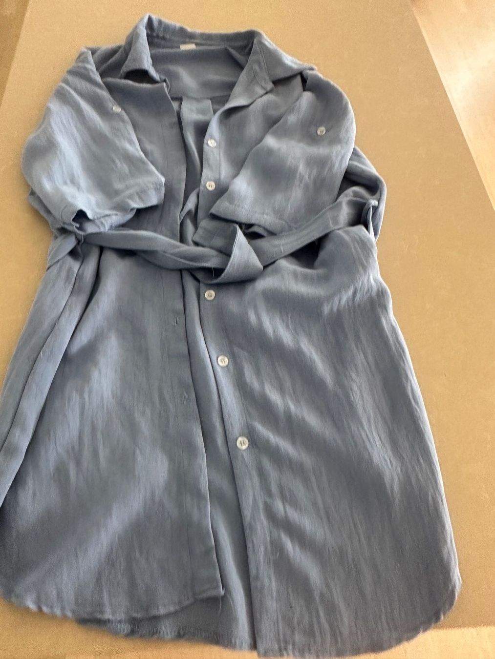 Vestiti: 🩵 Hemdkleid | Hellblau | Gr. M – Usato da Weggis venduto da _GMA9