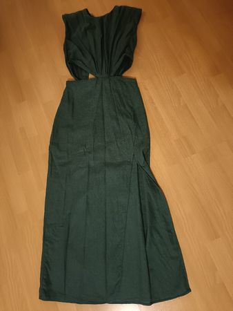 Robe d'été Zara verte bouteille - Taille S