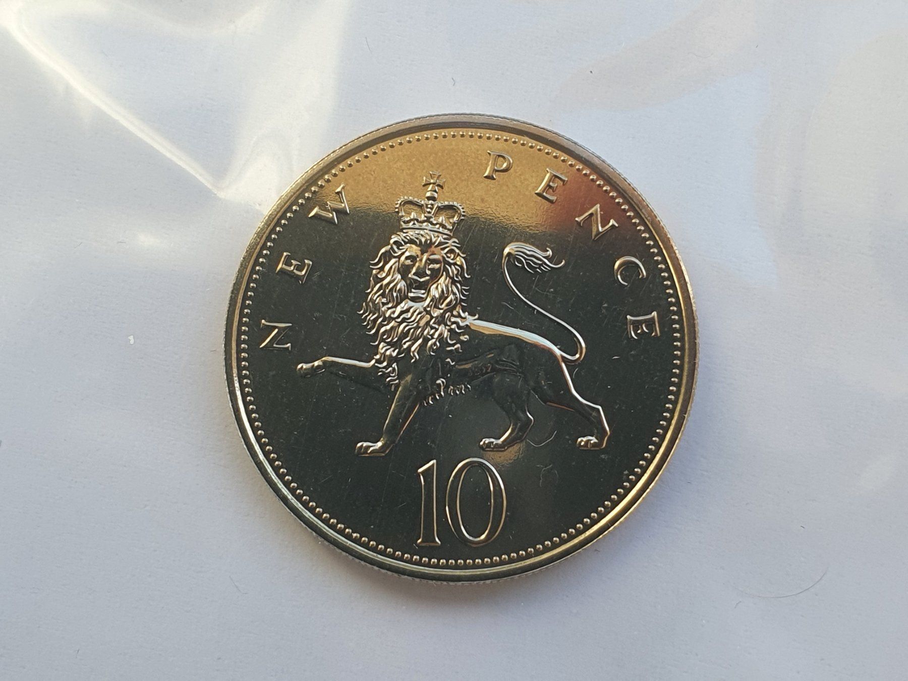 Toutes les monnaies: 10 Pence 1971 PP – Neuf (Voir description) à Pravidondaz par LVtik