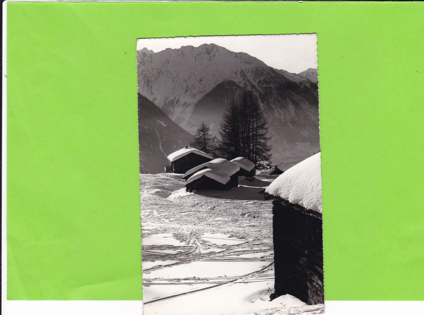 Cartoline postali: Hiver à Verbier – Usato da St. Peterzell venduto da neckertal