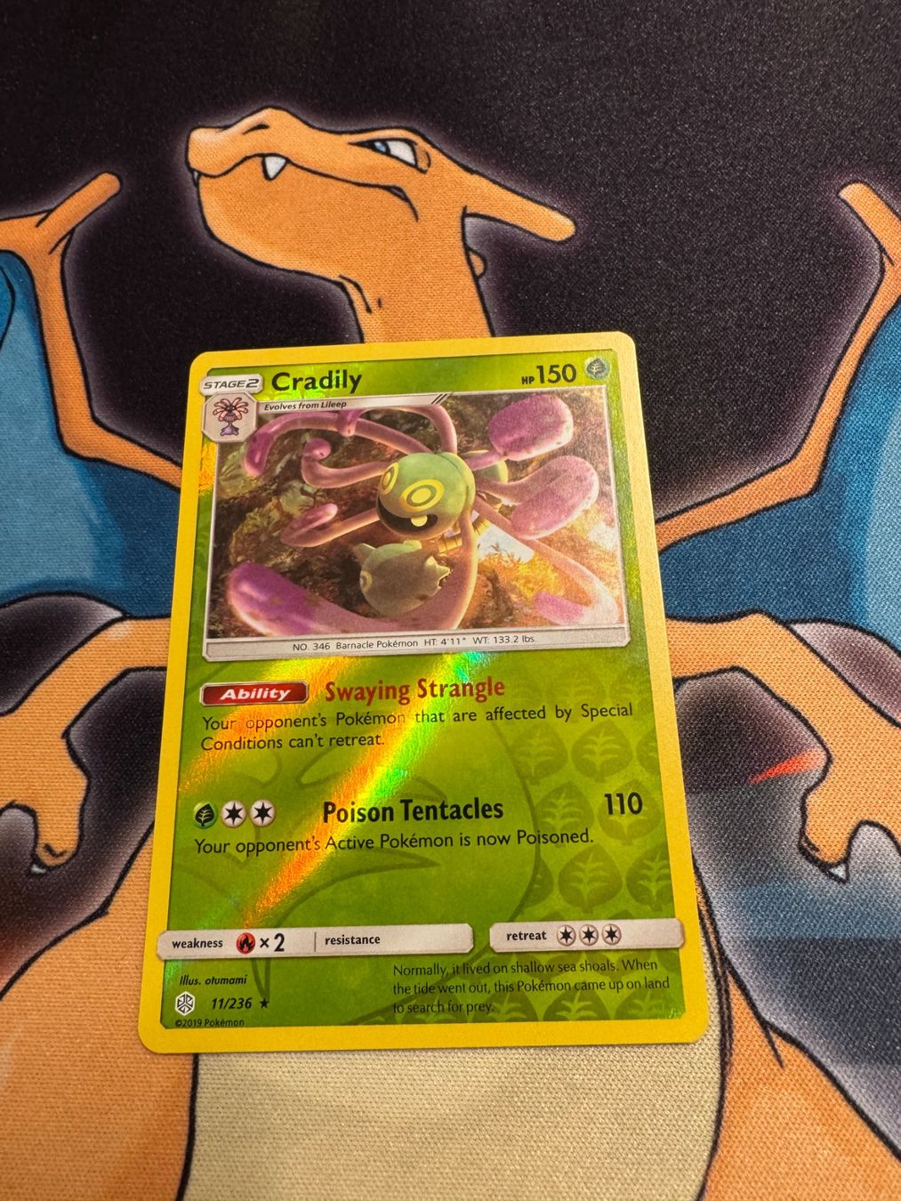 Pokémon Sammelbilder & Trading cards: Cradily (CEC 11) - Reverse Holo - Cosmic Eclipse – Neu (gemäss Beschreibung) aus Bülach von Pfrenzel