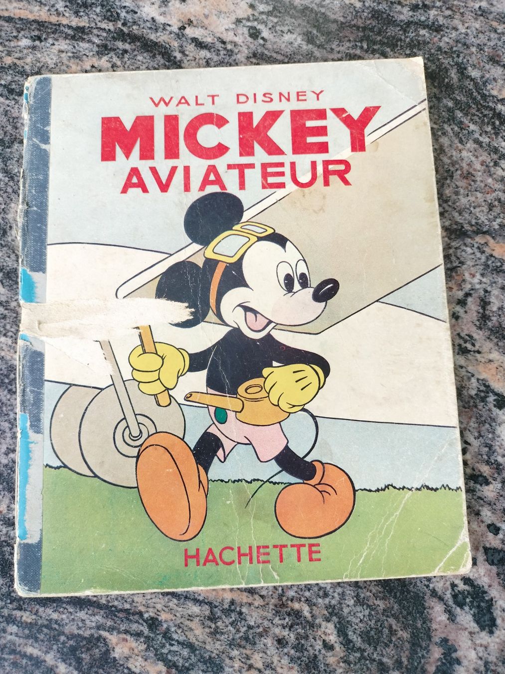 Fumetti: Mickey Aviateur - Hachette - Réédition 1950 – Usato da Cortaillod venduto da rozinna