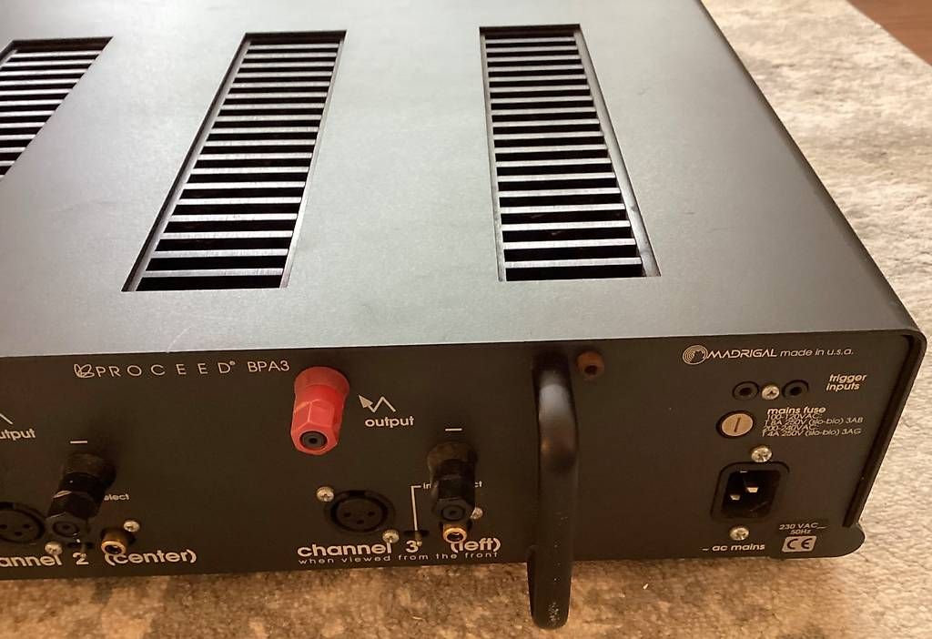 Amplificatori: PROCEED BPA3 3 Kanal Endstufe – Usato da bottighofen venduto da mar_j5gb 3