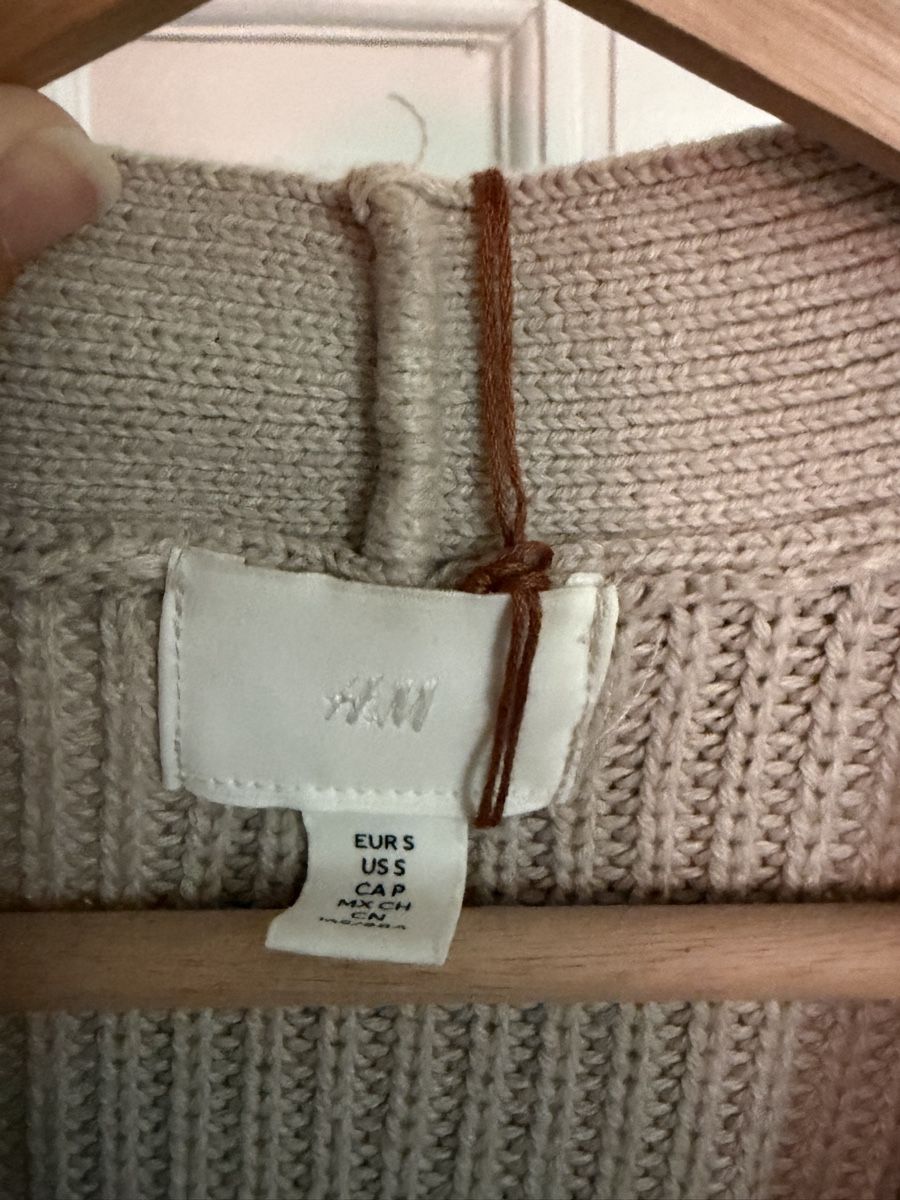 H&M Maglioni & Felpe: H&M Knit Cardigan, Size Small, beige – Usato da Genève venduto da jud_xrl8 2