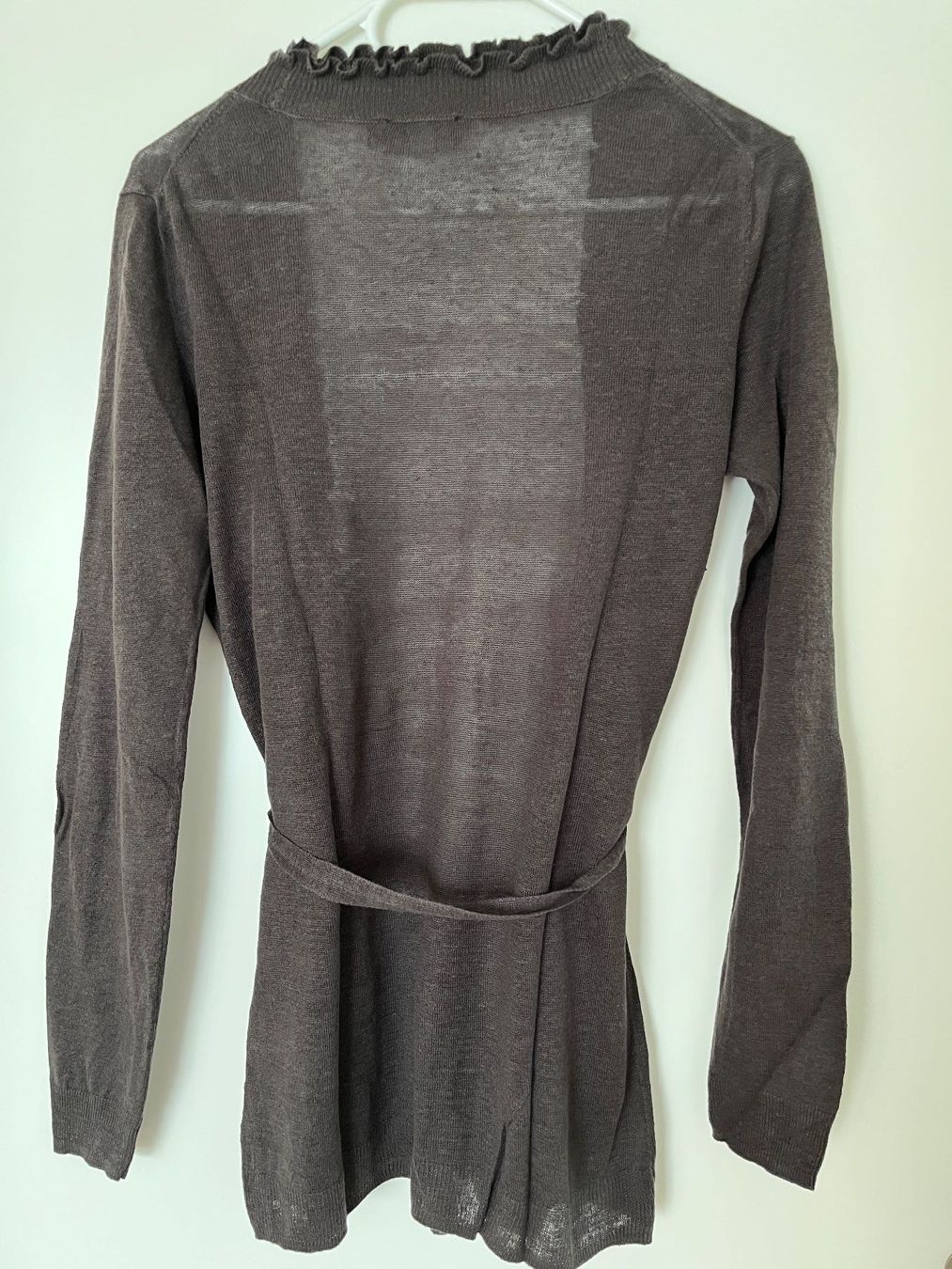 Giacche: Damen Strickjacke aus Leinen, Grösse S – Usato da Männedorf venduto da bluevis 1